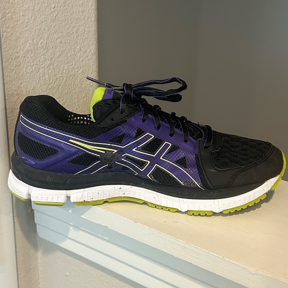 Asics Gel Neo 33 Women's Size 8.5 Black Mesh Lace Up Running Shoes T272N - Picture 5 of 13